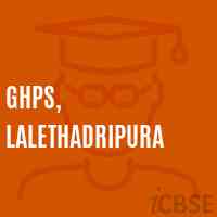 Ghps, Lalethadripura Middle School Logo