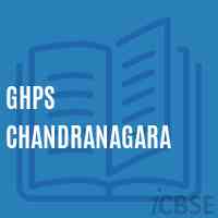 Ghps Chandranagara Middle School Logo