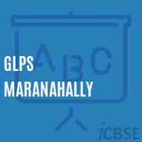 Glps Maranahally Primary School Logo