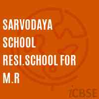 Sarvodaya School Resi.School For M.R Logo