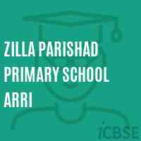 Zilla Parishad Primary School Arri Logo