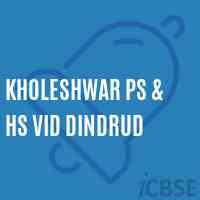 Kholeshwar Ps & Hs Vid Dindrud School Logo