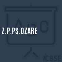 Z.P.Ps.Ozare Middle School Logo