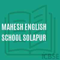 Mahesh English School Solapur Logo