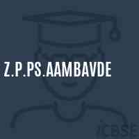 Z.P.Ps.Aambavde Primary School Logo