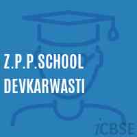 Z.P.P.School Devkarwasti Logo