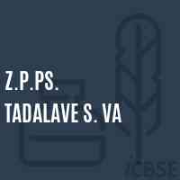 Z.P.Ps. Tadalave S. Va Middle School Logo