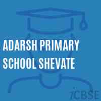 Adarsh Primary School Shevate Logo