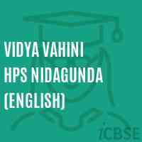 Vidya Vahini Hps Nidagunda (English) Middle School Logo