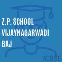 Z.P. School Vijaynagarwadi Baj Logo