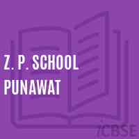 Z. P. School Punawat Logo