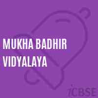Mukha Badhir Vidyalaya Middle School Logo