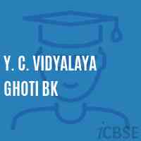 Y. C. Vidyalaya Ghoti Bk Secondary School Logo