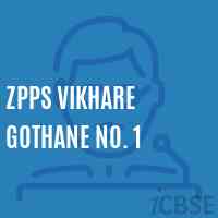 Zpps Vikhare Gothane No. 1 Primary School Logo