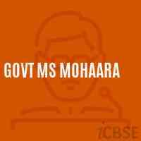 Govt Ms Mohaara Middle School Logo