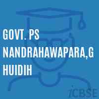 Govt. Ps Nandrahawapara,Ghuidih Primary School Logo