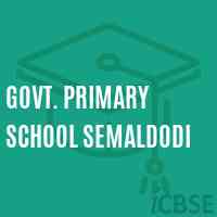 Govt. Primary School Semaldodi Logo