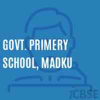 Govt. Primery School, Madku Logo