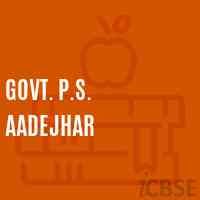 Govt. P.S. Aadejhar Primary School Logo