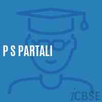 P S Partali Primary School Logo
