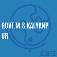 Govt.M.S.Kalyanpur Middle School Logo