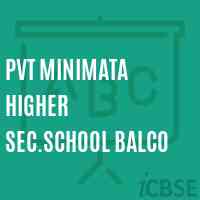 Pvt Minimata Higher Sec.School Balco Logo