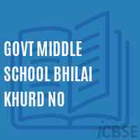 Govt Middle School Bhilai Khurd No Logo
