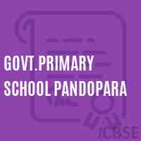 Govt.Primary School Pandopara Logo