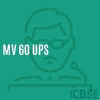 Mv 60 Ups Middle School Logo