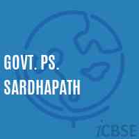 Govt. Ps. Sardhapath Primary School Logo