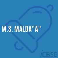 M.S. Malda"a" Secondary School Logo