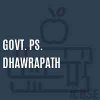 Govt. Ps. Dhawrapath Primary School Logo