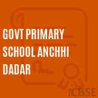 Govt Primary School Anchhi Dadar Logo