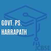 Govt. Ps. Harrapath Primary School Logo