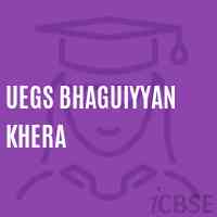 Uegs Bhaguiyyan Khera Primary School Logo