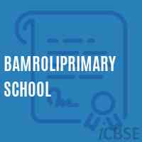Bamroliprimary School Logo