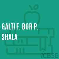 Galti F. Bor P. Shala Middle School Logo