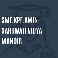 Smt.Kpf.Amin Sarswati Vidya Mandir Middle School Logo