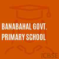Banabahal Govt. Primary School Logo