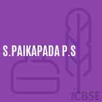 S.Paikapada P.S Primary School Logo