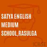 Satya English Medium School,Rasulga Logo