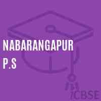 Nabarangapur P.S Primary School Logo