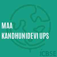 Maa Kandhunidevi Ups School Logo