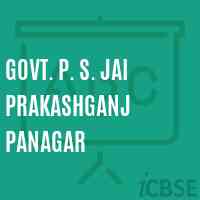 Govt. P. S. Jai Prakashganj Panagar Primary School Logo