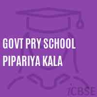 Govt Pry School Pipariya Kala Logo