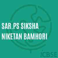 Sar.Ps Siksha Niketan Bamhori Primary School Logo