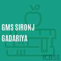Gms Sironj Gadariya Middle School Logo