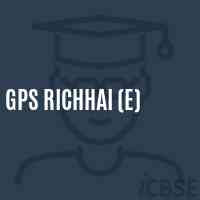 Gps Richhai (E) Primary School Logo