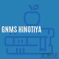 Gnms Hinotiya Middle School Logo
