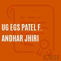 Ug Egs Patel F. andhar Jhiri Primary School Logo